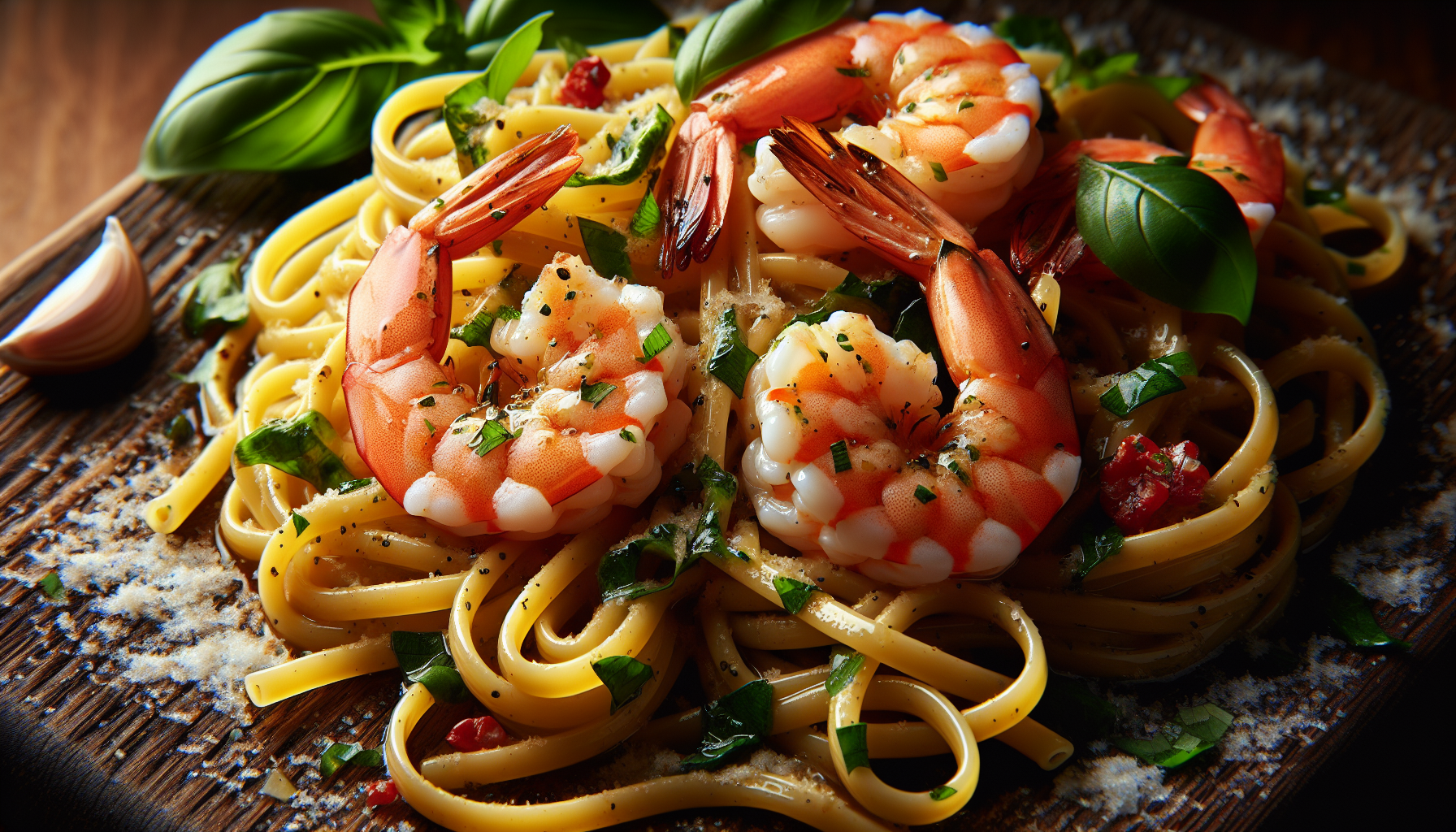 pasta con i gamberetti